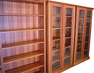 Redgum Bookcase 1