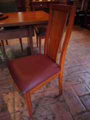 Red Gum Reed/solid panel back