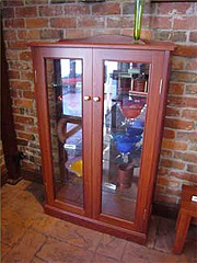 Red Gum Display Cabinet 3