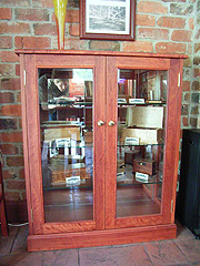 Red Gum Display Cabinet 2