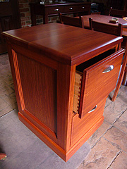 Red Gum Filing Cabinet 1