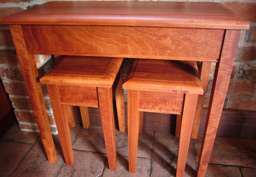 Redgum Hall Table 10