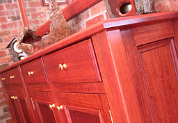 Redgum Side Board 3 Door Dresser