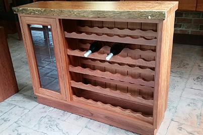 Redgum Wine Display 3