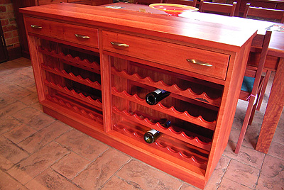 Redgum Wine Display 2